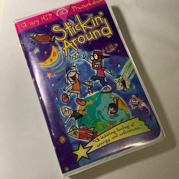 90s Cartoon Stickin’ Around VHS - Picture 7 of 7